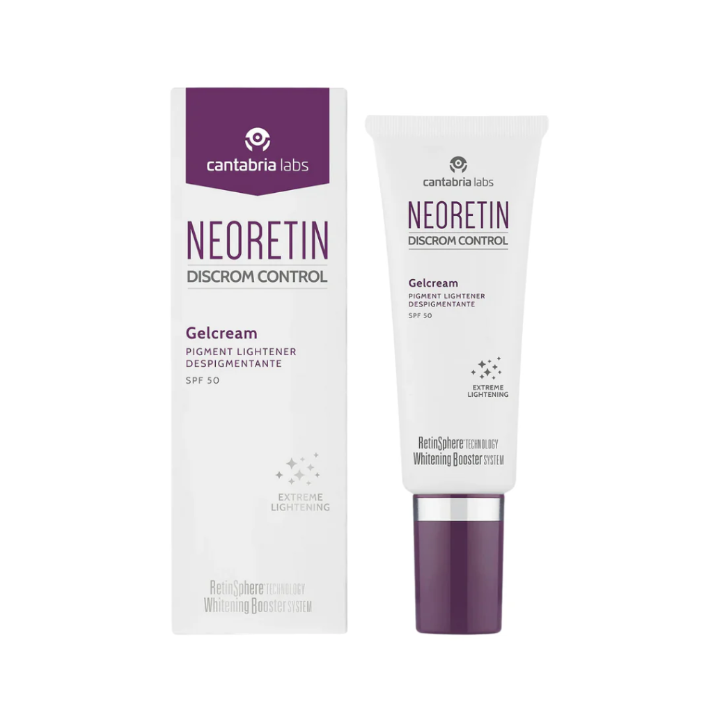 Cantabria Labs/ NEORETIN DISCROM CONTROL Gel Cream SPF50+ 40ml :كانتابريا نيوريتين جل كريم واقي شمس مع تفتيح