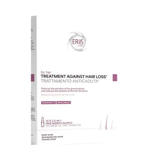 Eriis/ Anti Hair Loss Treatment For Woman 2.5ml - 14 Vials : ايرس امبولات معالج الشعر للنساء 