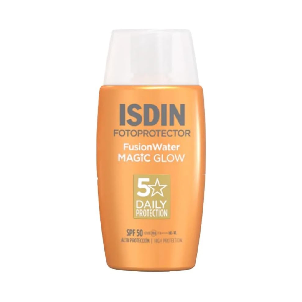 [SDN/005] ISDIN/ FOTOPROTECTOR Fusion Water Magic Glow SPF50+ 50ml : ايزدين فيوجن ووتر ماجيك واقي شمس مائي 