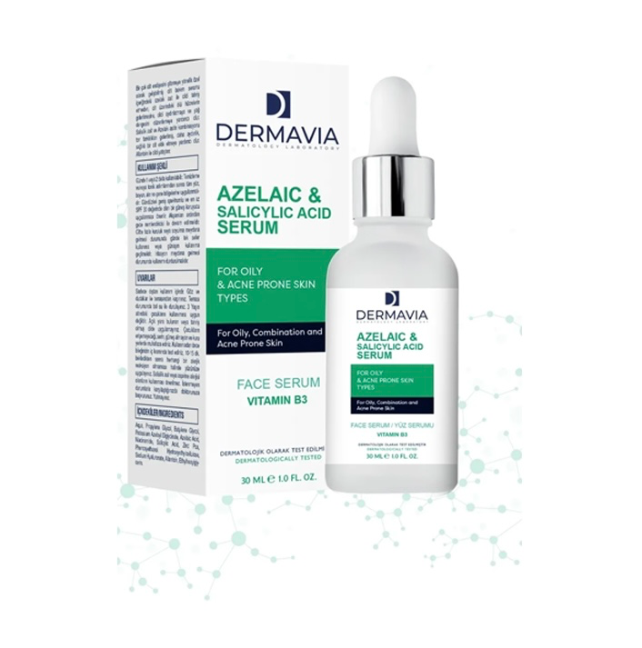 Dermavia/ Azelaic &Amp, Salicylic Acid, Face Serum 30ml : 