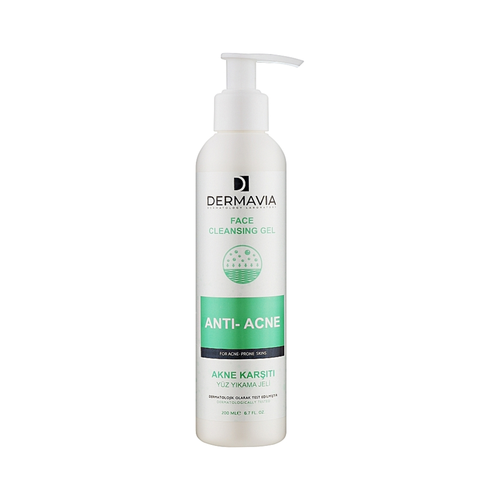 [Derma/004] Dermavia/ Anti-Acne Face Wash Gel 200 ml : 