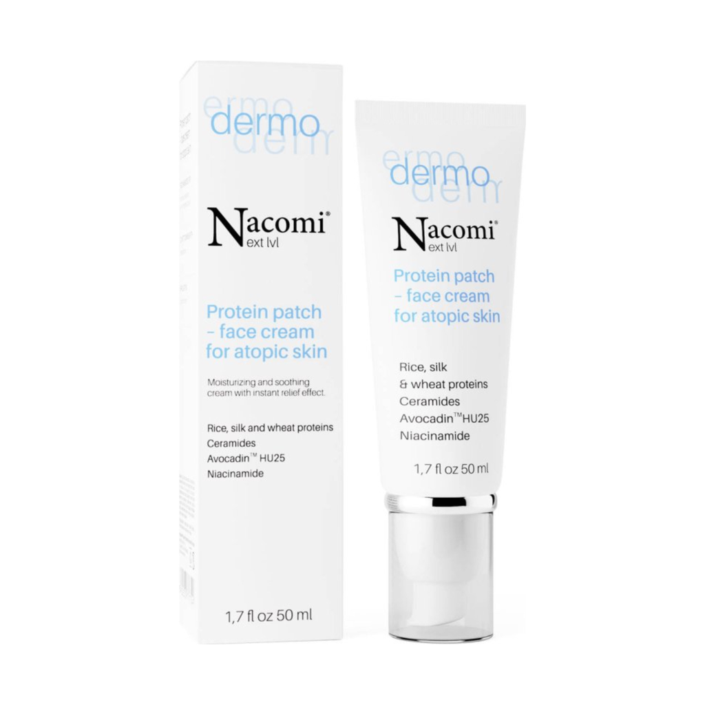Nacomi/ Protein Patch Face Cream for Atopic Skin 50ml : 