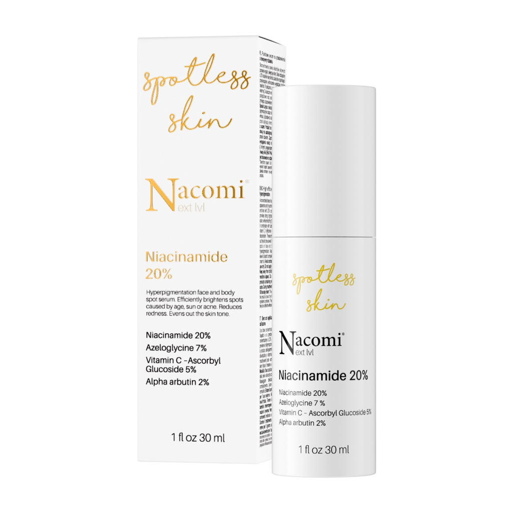 Nacomi/ Niacinamide Serum 20% Spotless Skin 30ml : 