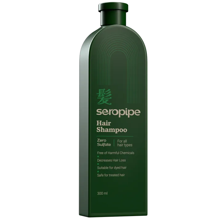 [SPP/004] Seropipe Hair Shampoo for all Hair Types 300ml : 