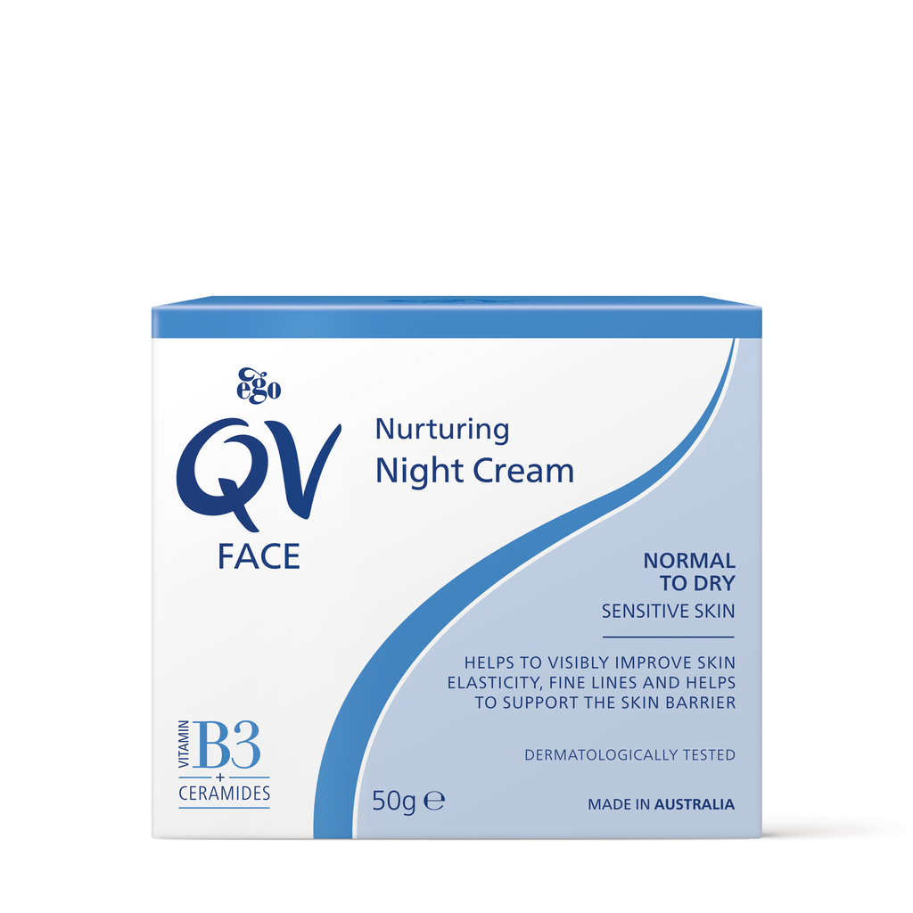QV/ Nurturing Night Cream 50gm : كيوفي كريم ليلي مغذي للوجه 