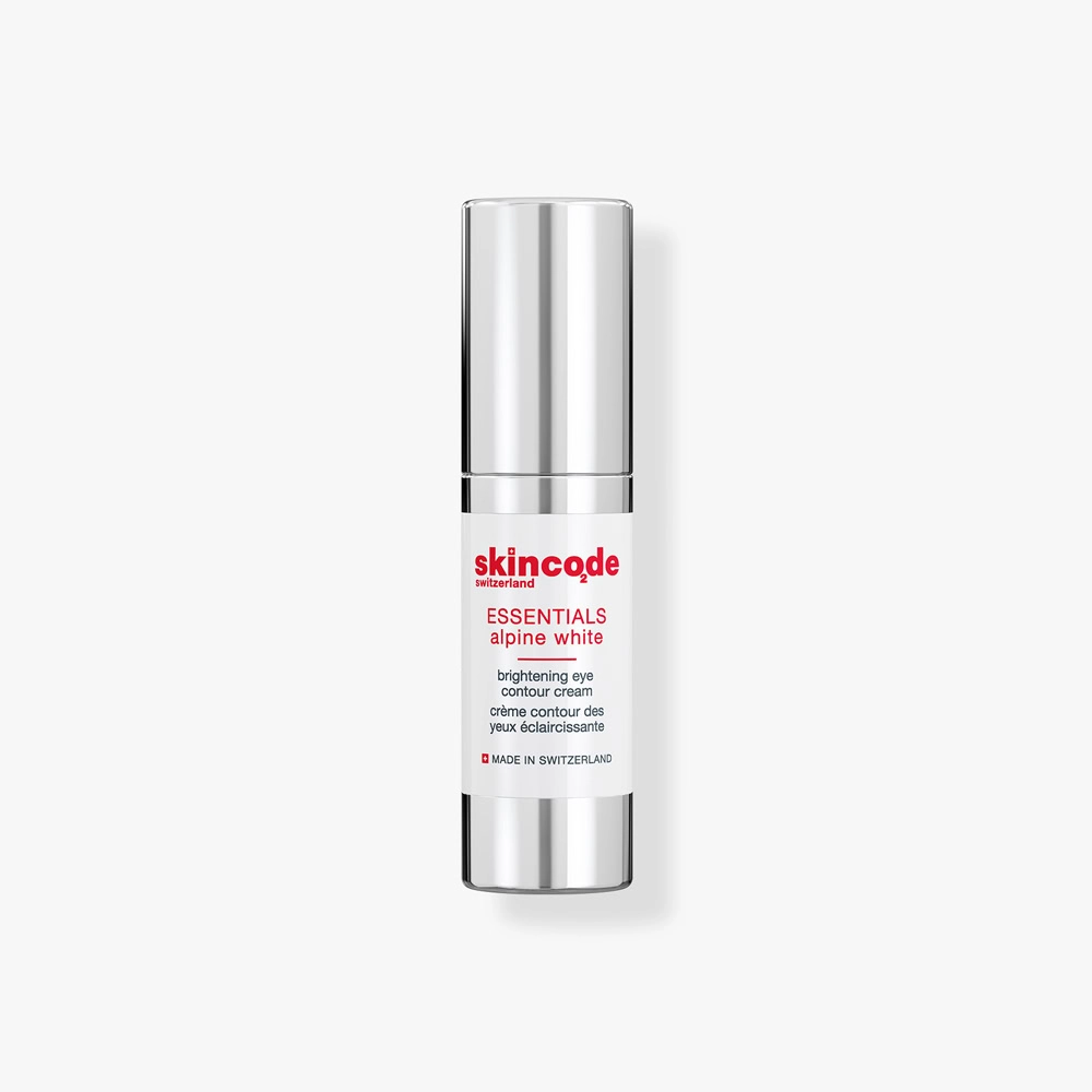 [ODOO-3103] Skincode / alpine white brightening eye contour cream 15ml - كريم للتجاعيد والخطوط الدقيقة تحت العين 