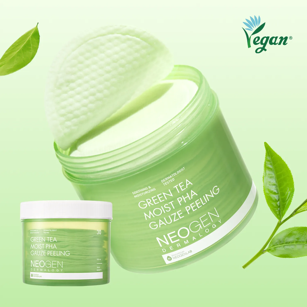 [ODOO-3539] NEOGEN / bio peel gauze peeling green tea 30pads - نيوجين وسائد للتقشير بالشاي الأخضر 