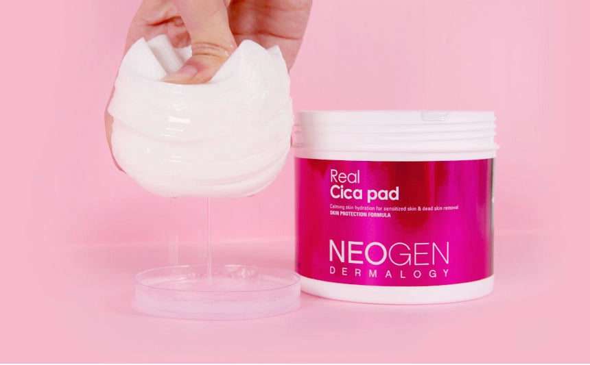 NEOGEN / bio peel gauze peeling real cica pad 30pads-نيوجين شرائح البشرة بالسيكا 