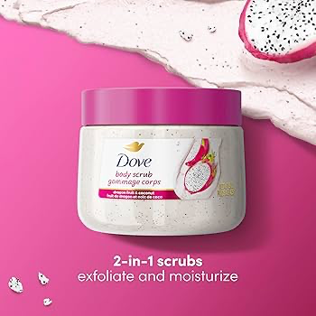 [ODOO-3575] Dove Exfoliating Body Scrubs : دوف مقشر الجسم  (Dragon fruit and coconut)