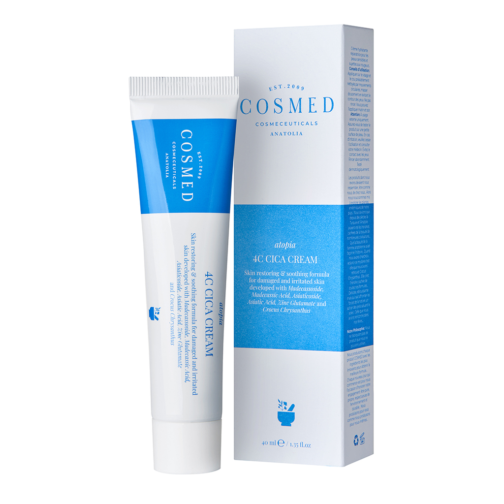 Cosmed / atopia 4C Cica cream for dry and very dry skin - مرمم السيكا من كوزميد للبشرة الجافة والجافة جدا 
