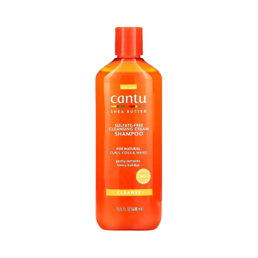 Cantu / shea butter sulfate-free cleansing cream shampoo شامبو كانتوا بزبدة الشيا للشعر الكيرلي والويفي 