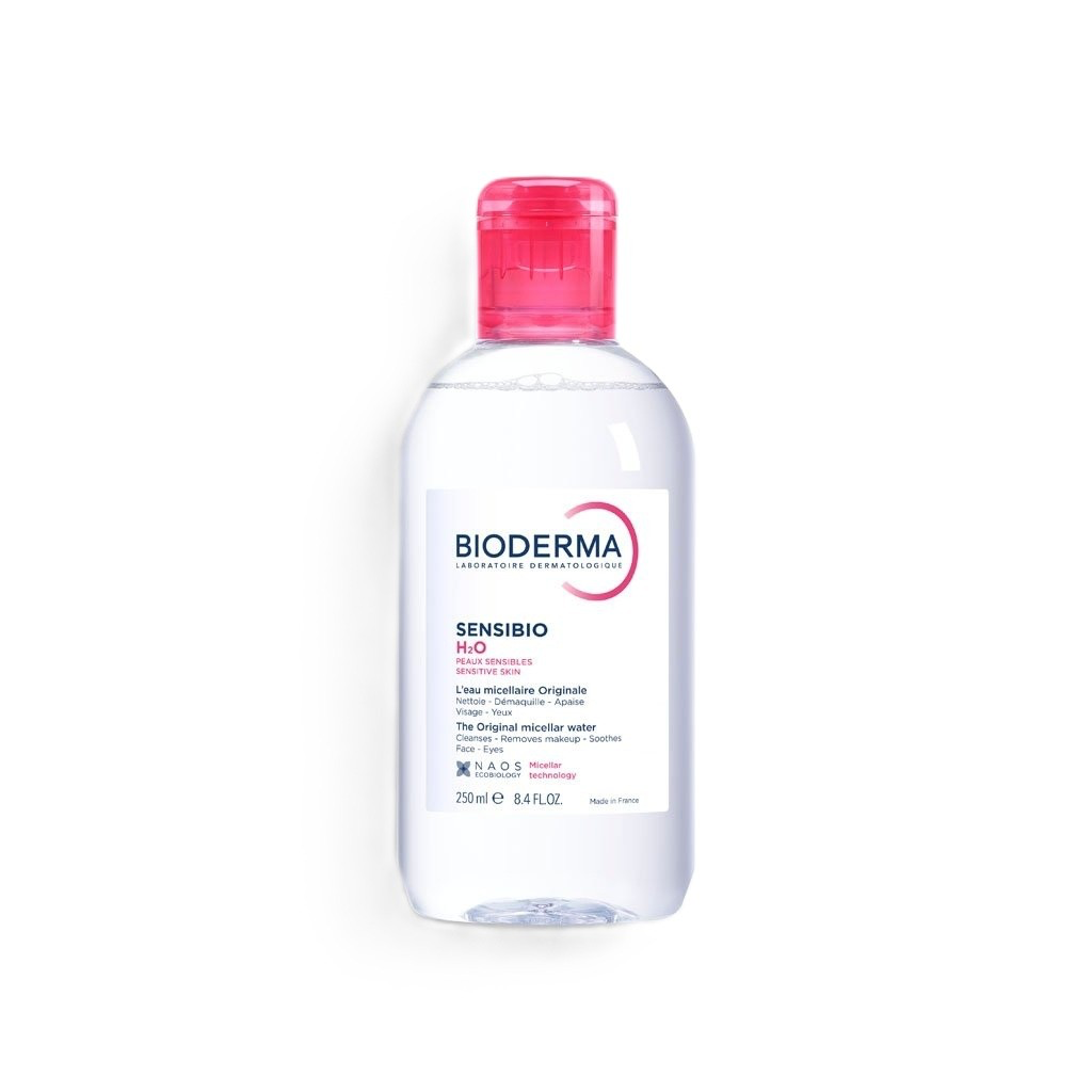 Bioderma/ Sensibio H2O Micellar Water Makeup Remover 250ml : بايوديرما مزيل مكياج ميسيلار للبشرة الحساسة