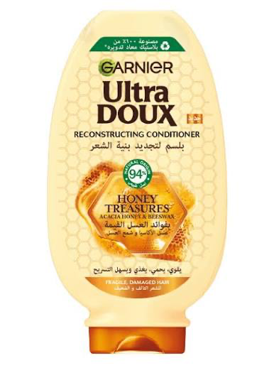 [ODOO-3687] Garnier Ultra Doux Honey Treasures Conditioner - 400ml | غارنييه بلسم للشعر التالف والهش بالعسل - 400 مل