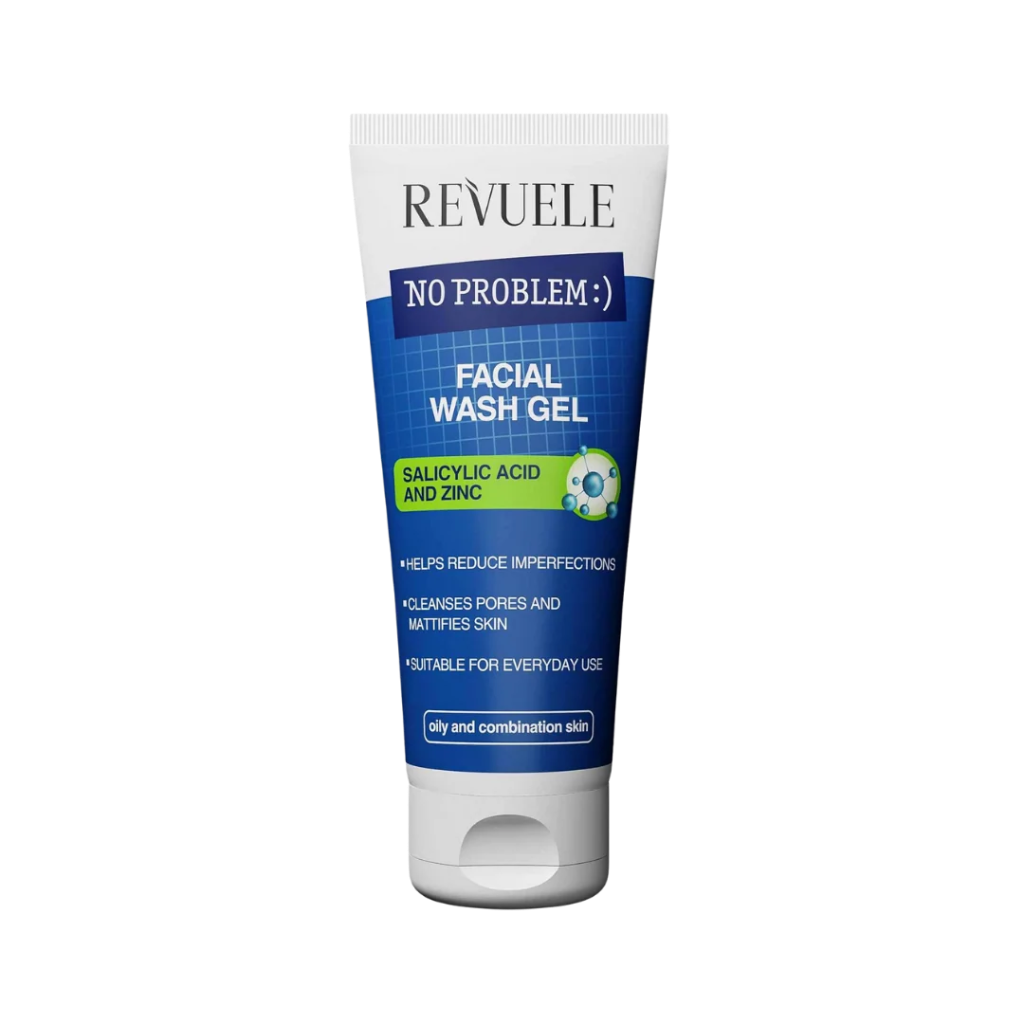 Revuele / Cleansing Gel with Salicylic Acid and Zinc - 200ml | ريفويل غسول جل مع ساليسليك اسيد و الزنك - 200 مل