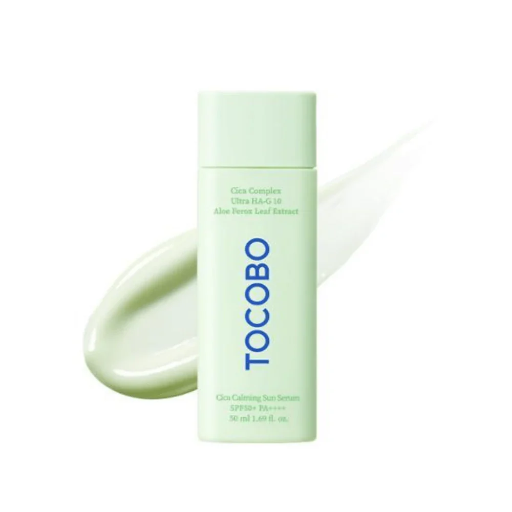 [ODOO-3839] TOCOBO /  Cica Calming Sun Serum Spf50 - 50ml | توكوبو كريم واقي شمسي مهدئ و مرمم spf50 - 50 مل