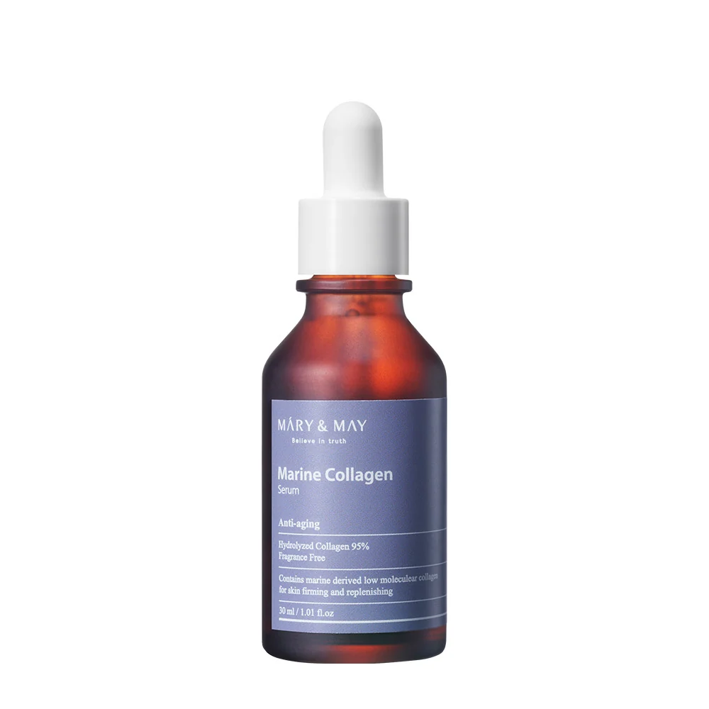 [ODOO-3872] MARY&MAY / marine collagen serum youth & glow 30ml- سيروم ماري مي لترطيب البشرة وشد ونعومة البشرة