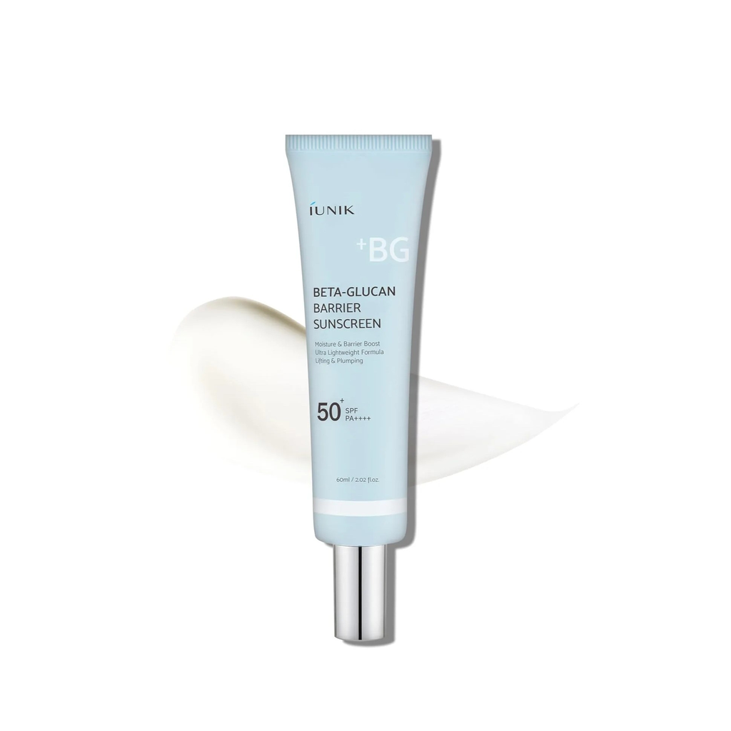 [ODOO-3950] IUNIK Beta Glucan Barrier Sunscreen SPF 50+ 60mlايونيك واقي شمس يرطب البشرة ويدعم حاجزها الواقي