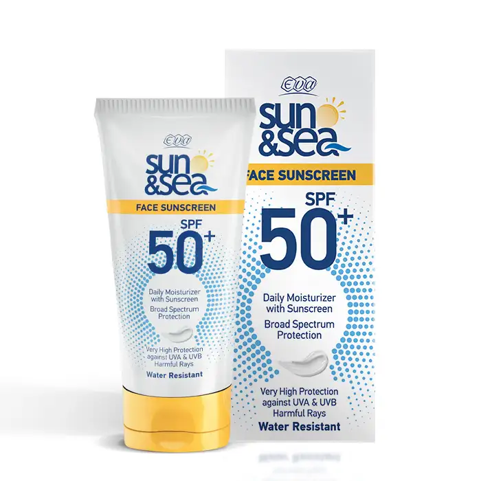 [ODOO-3980] Eva / Sun & Sea Face sunscreen spf50+ 40ml - واقي شمس ايفا مرطب للبشرة 
