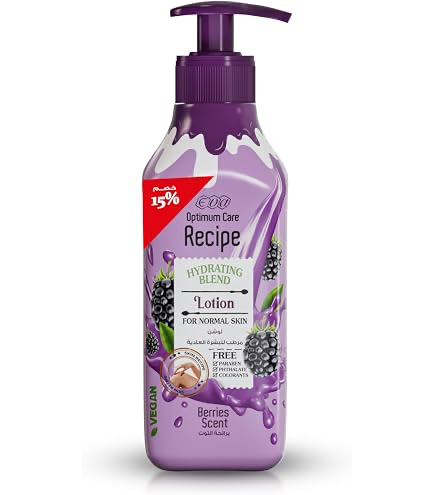[ODOO-3991] Eva / optimum care recipe lotion 370ml - مرطب جسم ايفا لمختلف انواع البشرة  (Hydrating blend)