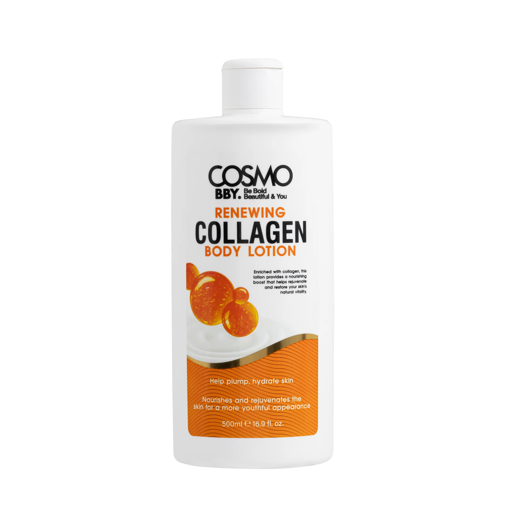 Cosmo / bby renewing collagen body lotion 500ml - بدي لوشن بالكولاجين من كوزمو 