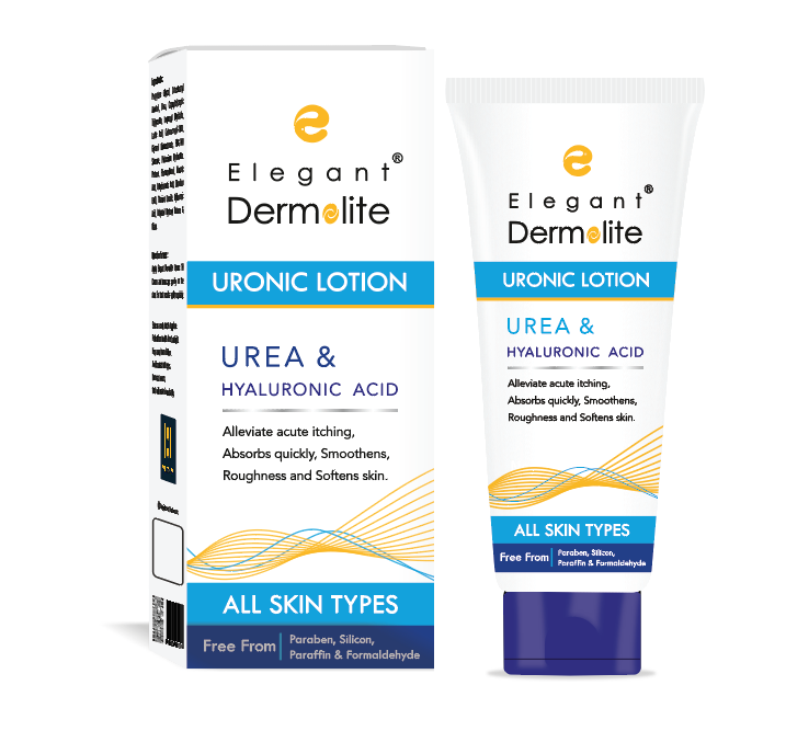 [ELG/001] Elegant/ Dermolite Uronic 10% Lotion 75ml : ايليكانت لوشن ديرمولايت باليوريا والهايلرونك اسيد للترطيب 