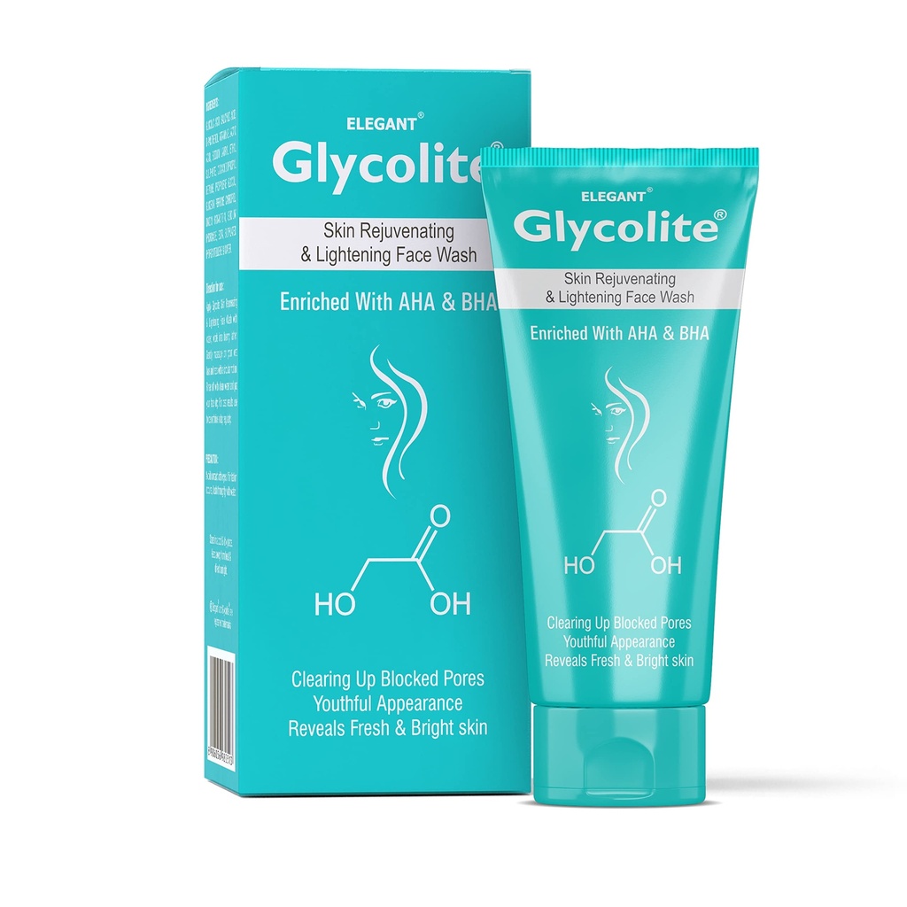 [ELG/006] Elegant/ Glycolite Acne Face Wash 150ml: ايليكانت غسول كلايكولايت لتفتيح البشرة 