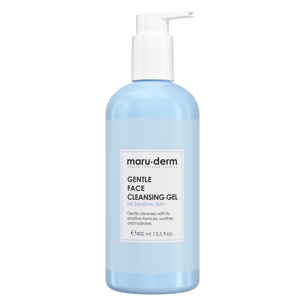 [Maru/008] MaruDerm/ Gentle Face Cleansing Gel for sensetive skin 400ml: غسول جل للبشرة الحساسة