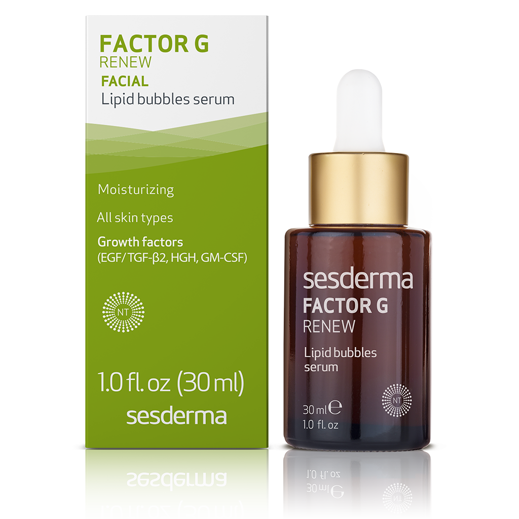 سيرم الخلايا الجذعية لعلاج التجاعيد مع الشد و التحفيز انتاج الكولاجين و الايلاستين SESDERMA/ growth factor g serum