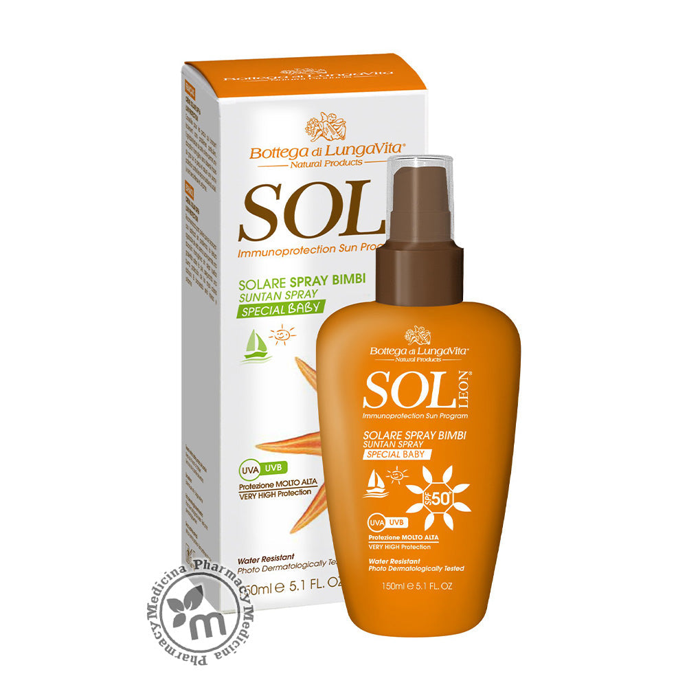 [Bottega/001] Bottega/ Sol Leon Sun Protection Spray / بخاخ واقي شمس للوجه والجسم