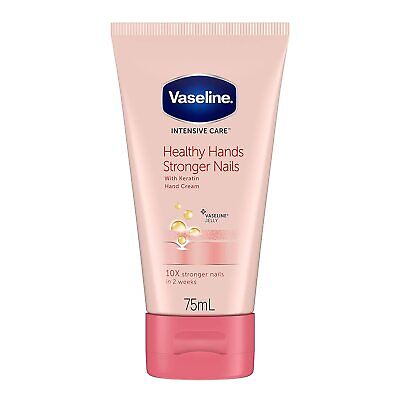 [VAS/021] Vaseline/ Healthy Hands & Strong Nails 75 ml :فازلين كريم ترطيب و تنعيم اليدين