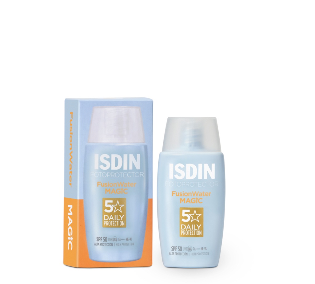 [SDN/001] ISDIN/ Fusion Water MAGIC SPF50+ 50ml : واقي شمس ايزدن المائي