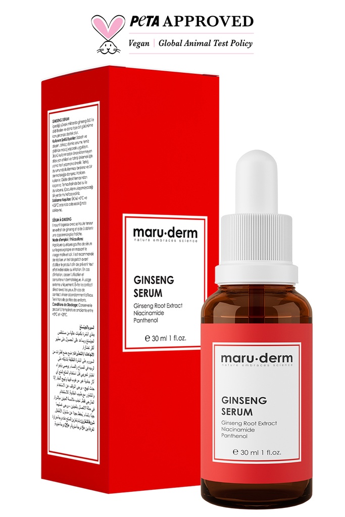 MaruDerm/ Ginseng Serum / سيروم مارودرم لتجديد الجينسنج